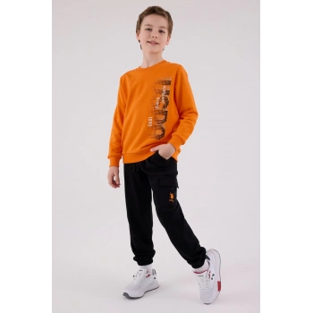 U.s. Polo Assn Eşofman Takımı Us2222-4 Turuncu