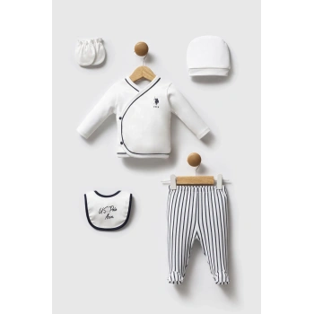 U.s. Polo Assn Hastane Çıkışı 5’li Set Usb2621 Beyaz