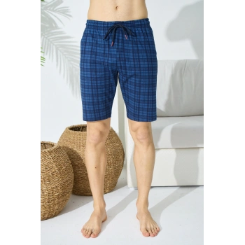 196 Erkek  Ekose Tek Şort