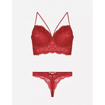 4330 Desteksiz Dantelli Sütyen Takım