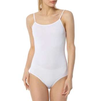 9251 Bayan İnce Askılı Çıtçıtlı Body