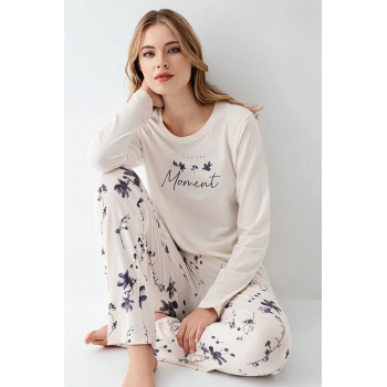 Arnetta 3411-s Kadın Uzun Kol Pijama Takım