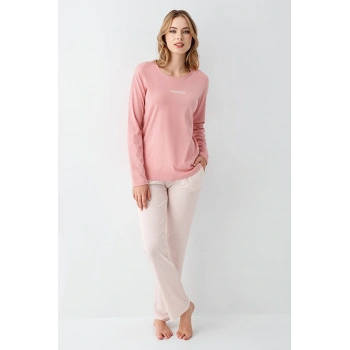 Arnetta 3417-s Kadın Uzun Kol Pijama Takım