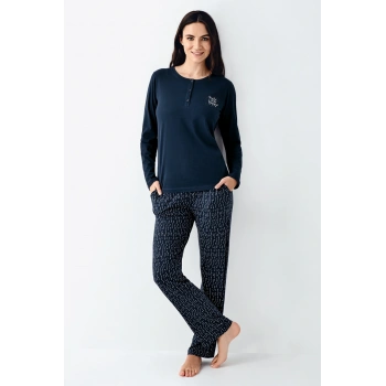 Arnetta 3429-s Kadın Uzun Kol Pijama Takım