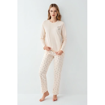 Arnetta 3434-s Kadın Uzun Kol Pijama Takım