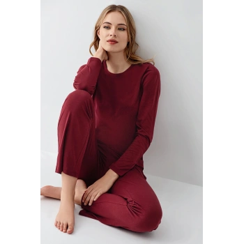 Arnetta 3446-s Kadın Uzun Kol Pijama Takım