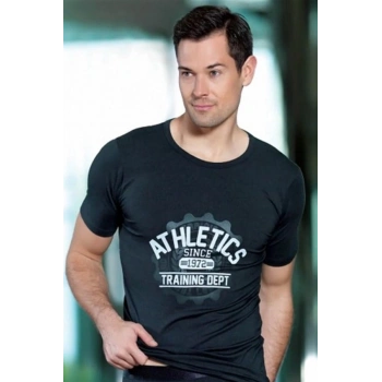Berrak Erkek  Athletick Baskılı Tshirt 1036