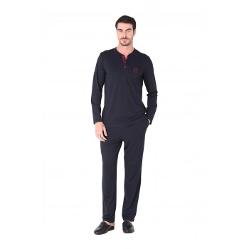Ds Damat 221001 Uzun Kol Pijama Takımı