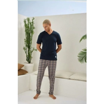 Erkek 2099 Erkek  V.yaka Pijama Takım