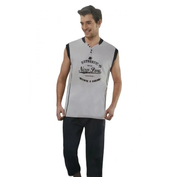 Erkek  Kaprili Pijama Takımı  20009