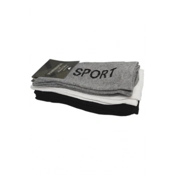 Fabbrica Sport Pamuklu Likralı Erkek  Çorap Adet