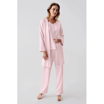 Freshness 321 Kadın Sabahlıklı Pijama Takımı