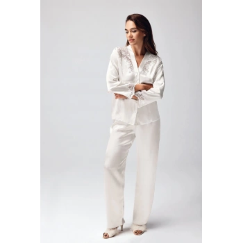 Freshness 9950-pt Saten Dantel Detaylı Pijama Takımı