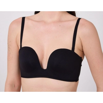 Freshness Msf05 Destekli V Dekolte Lazer Kesim Sütyen