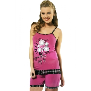 Hmd Kadın Baskılı Şort Takım 40014