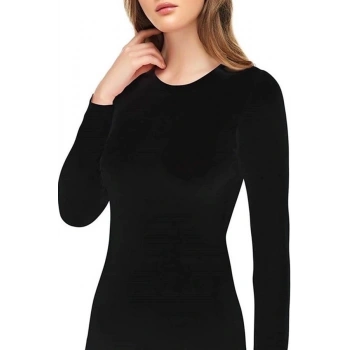 Kadın Modal Uzun Kollu Atlet 1074