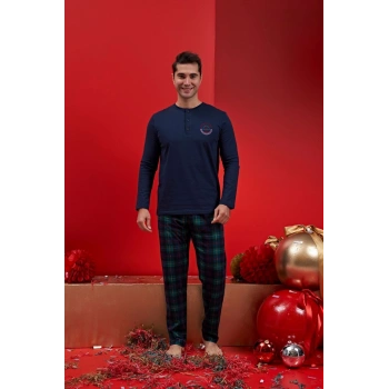 Ower Sleep 1586 Erkek  Uzun Kol Pijama Takımı