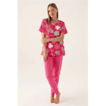 Rolypoly 3386-s Kadın Kısa Kol Pijama Takımı