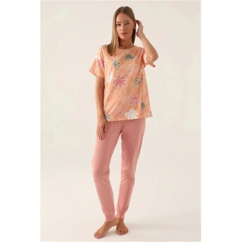 Rolypoly 3386-s Kadın Kısa Kol Pijama Takımı