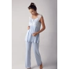 13200 Bayan Kısa Kol Lohusa Pijama Takımı