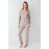 Arnetta 3424-s Kadın Uzun Kol Pijama Takım