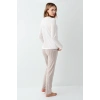 Arnetta 3424-s Kadın Uzun Kol Pijama Takım