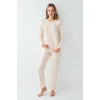 Arnetta 3434-s Kadın Uzun Kol Pijama Takım