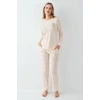 Arnetta 3434-s Kadın Uzun Kol Pijama Takım
