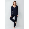 Arnetta 3460-s Kadın Uzun Kol Pijama Takım