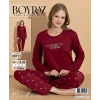 Boyraz 20711 Kadın Milan Uzun Kol Pijama Takımı