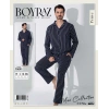 Boyraz 70091 Erkek Uzun Kol Penye Pijama Takımı