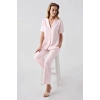 Freshness 324 Kadın 4lü Sabahlıklı Şorlu Pijama Takımı