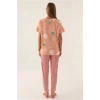 Rolypoly 3386-s Kadın Kısa Kol Pijama Takımı