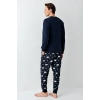 Rolypoly 3718-s Erkek Uzun Kol Pijama Takım