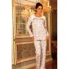 Şahinler Kadın Çiçek Baskılı Pijama 21312