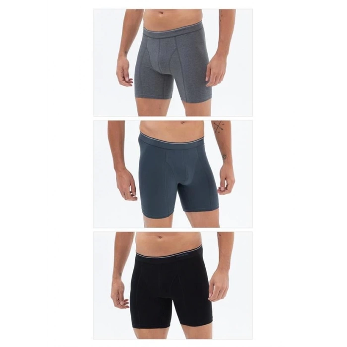 3lü Paket Erkek  Boxer 9683