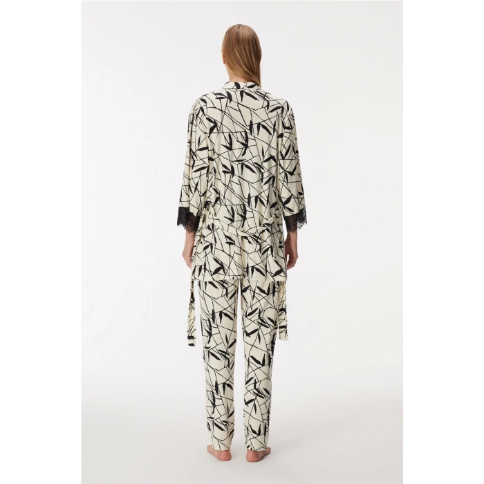 Anıl 11419 Bayan Sabahlık, Atlet Ve Pantolon Takım