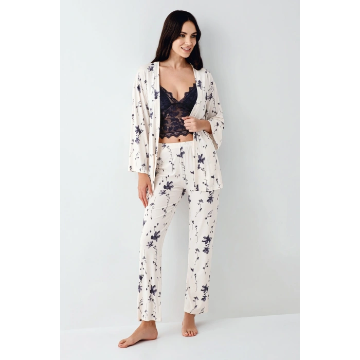 Arnetta 3414-s Kadın 3lü Pijama Takımı