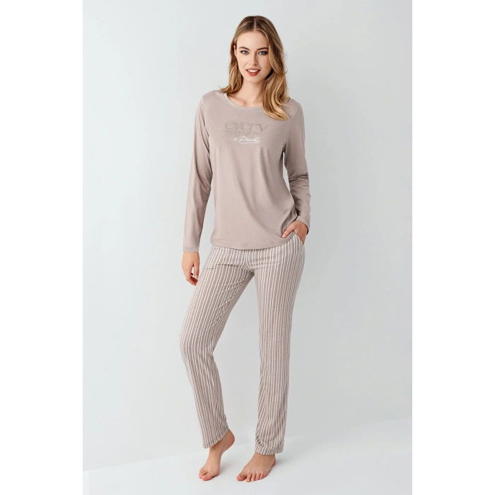 Arnetta 3424-s Kadın Uzun Kol Pijama Takım