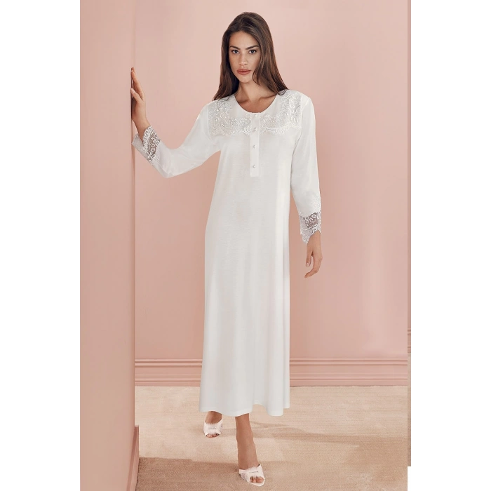 Espuar 737 Penye Uzun Gecelik Sabahlık Takım