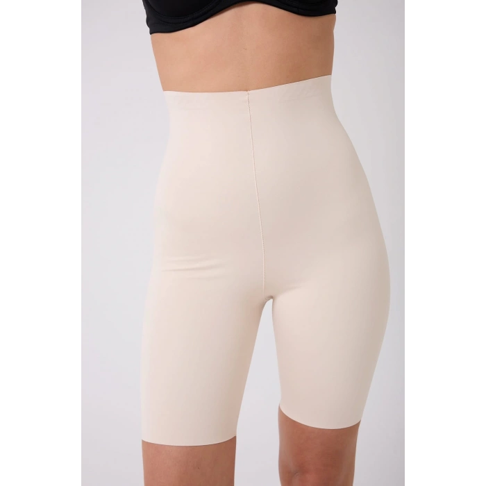 Freshness 1007 Lazer Kesim Silikonlu Yüksek Bel Şort Korse