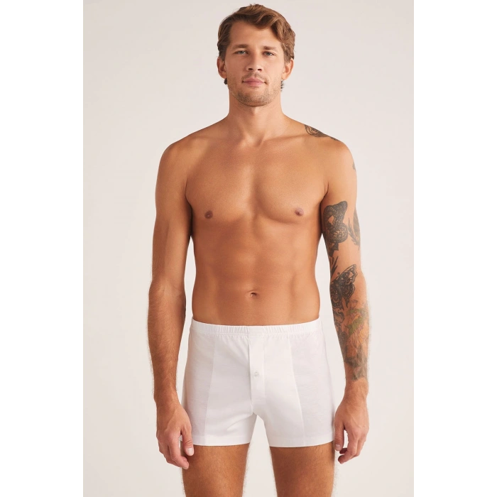 Kom Elite %100 Merserize Short Boxer