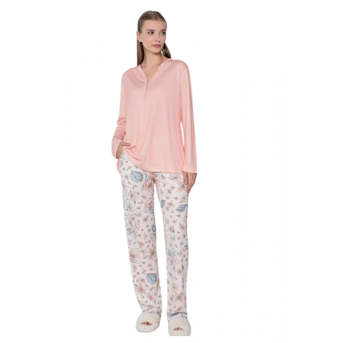 Limissi Desenli Malisa Pijama Takımı 24408