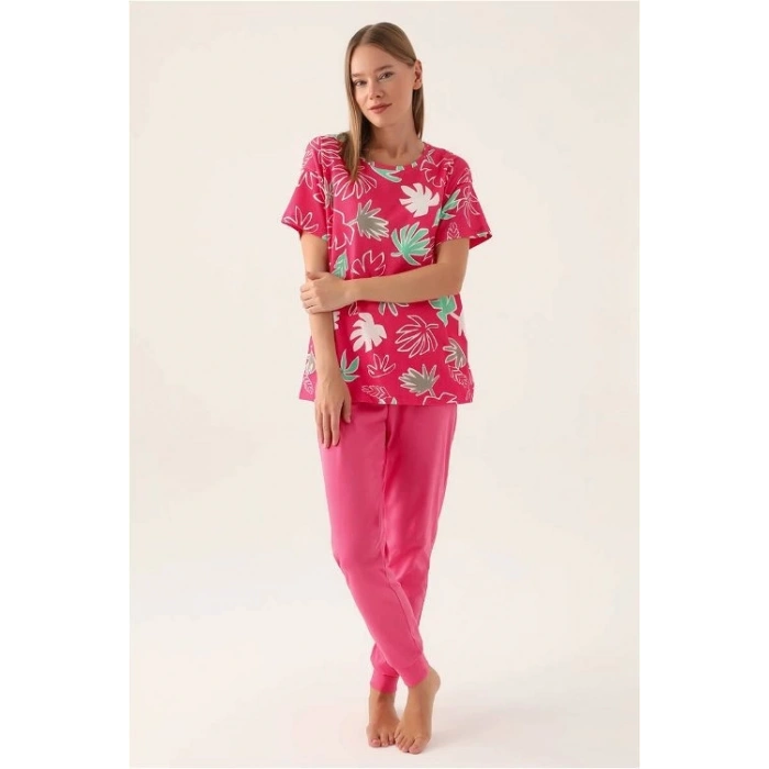 Rolypoly 3386-s Kadın Kısa Kol Pijama Takımı