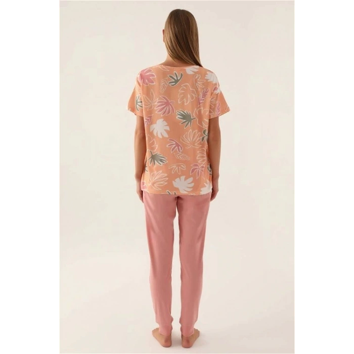 Rolypoly 3386-s Kadın Kısa Kol Pijama Takımı