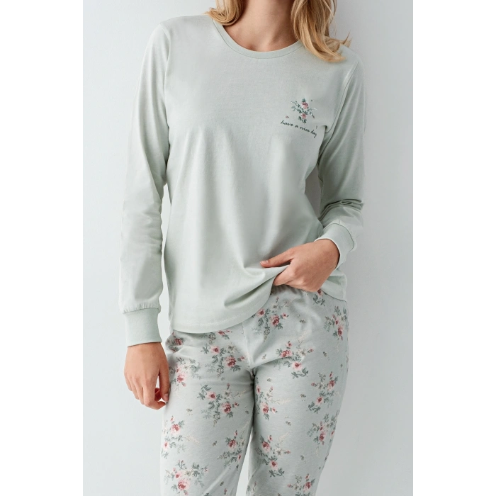 Rolypoly 3703-s Kadın Uzun Kol Pijama Takım