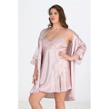 2li Pudra Sabahlık Takımı Bigsize 6214