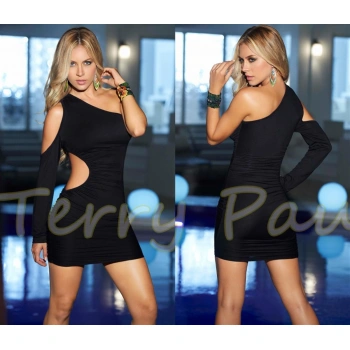 B100756 Özel Kesim Mini Elbise