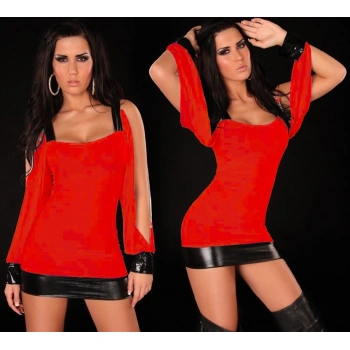 B100997 Seksi Mini Elbise