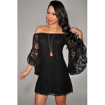 B101225 Dantelli Elbise